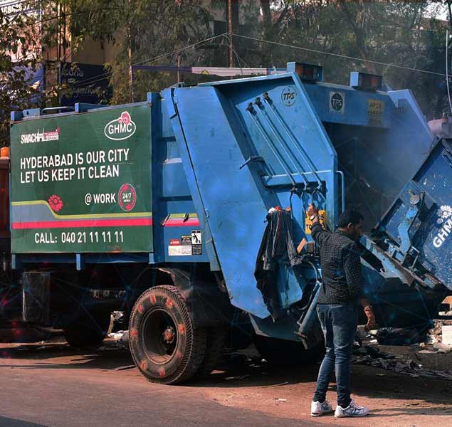 door to door waste collection monitoring